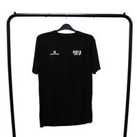 R66T Academy Adult Black Cricket T-Shirt