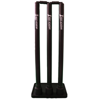 R66T Academy Stumps - Rubber Stumps (black)